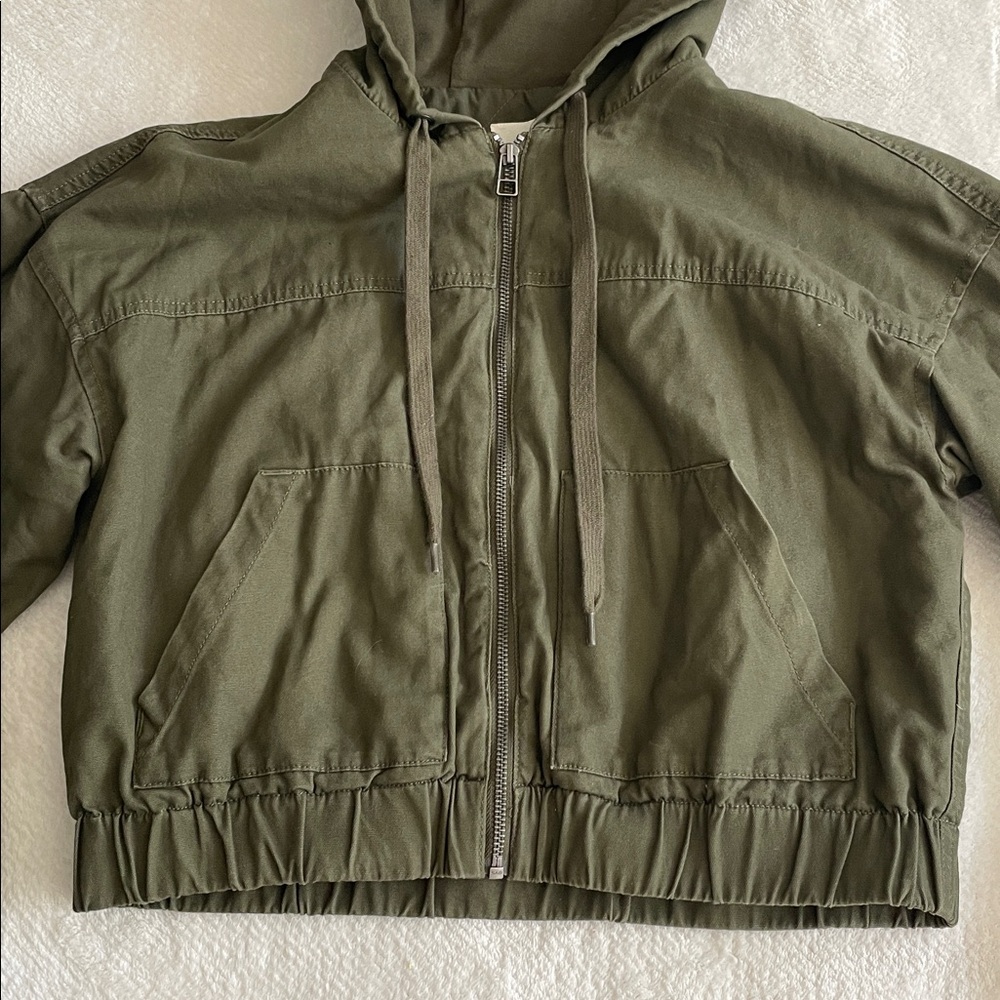 Aeropostale Cropped Jacket - Picture 2 of 6